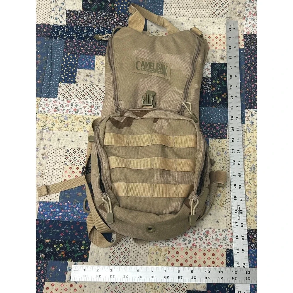 Camelbak Ambush Foliage Tan Hydration Backpack Molle (NO BLADDER)